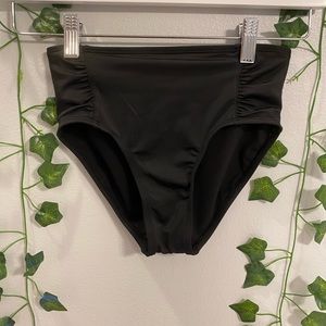 High waisted bikini bottoms